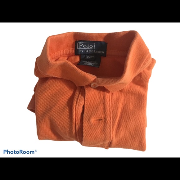 Polo Orange Shirt Size 2/2T - Picture 3 of 3